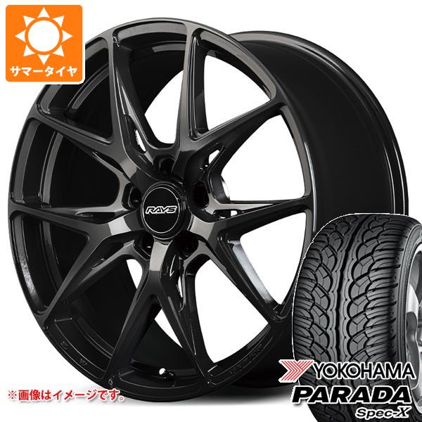 【タイヤ交換対象】レクサス RX A10/H10系用 サマータイヤ ヨコハマ パラダ スペック-X PA02 235/55R20 102V レイズ RS VV21S 8.5-20 タイヤホイール4本セット 158,450円