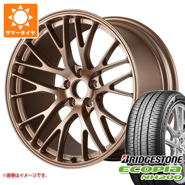 【タイヤ交換対象】サマータイヤ 195/55R16 87V ブリヂストン エコピア NH200 ポテンザ RW007 6.5-16 タイヤホイール4本セット