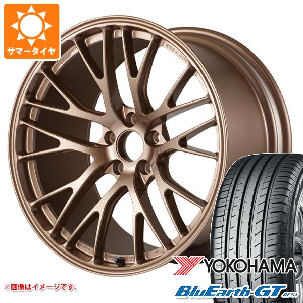 【タイヤ交換対象】サマータイヤ 215/50R17 95W XL ヨコハマ ブルーアースGT AE51 ポテンザ RW007 7.5-17 タイヤホイール4本セット|タイヤ1番