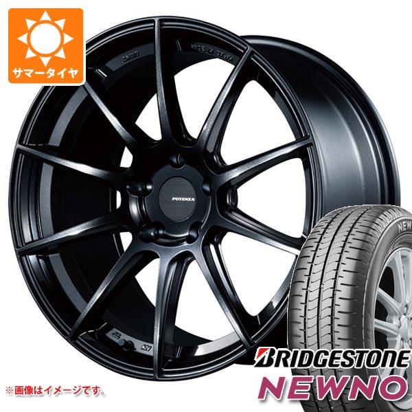 【タイヤ交換対象】サマータイヤ 215/45R17 91W XL ブリヂストン ニューノ ポテンザ SW010 7.5-17 タイヤホイール4本セット｜タイヤ１番