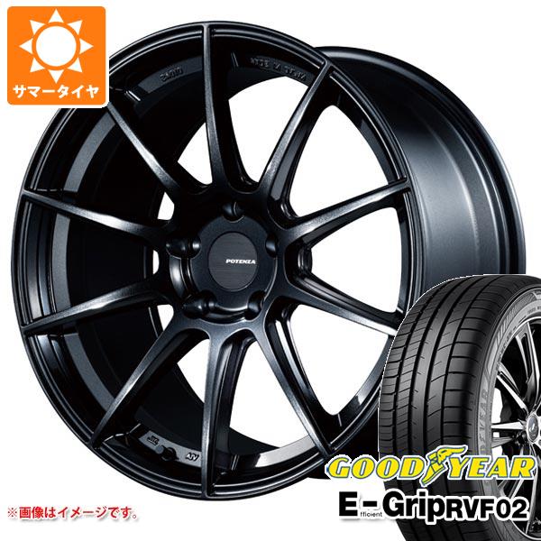 【タイヤ交換対象】サマータイヤ 225/50R18 99V XL グッドイヤー エフィシエントグリップ RVF02 ポテンザ SW010 7.5-18 タイヤホイール4本セット｜タイヤ１番