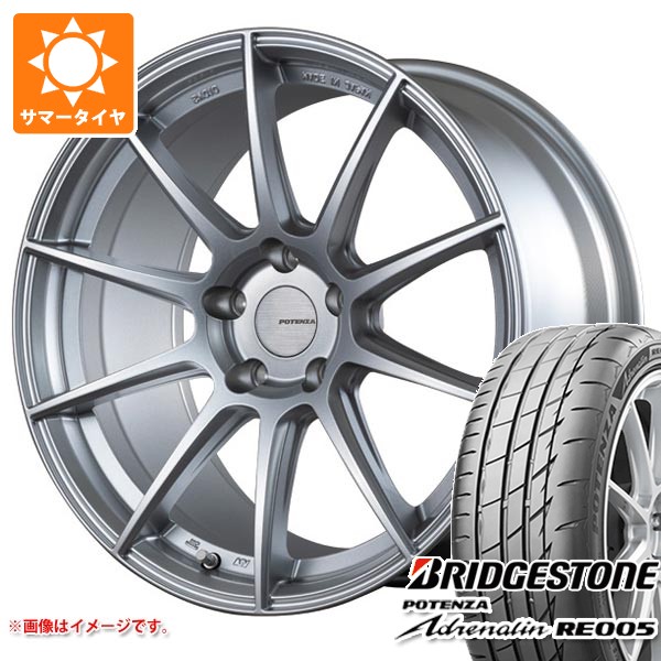 【タイヤ交換対象】サマータイヤ 235/50R18 101Y XL ブリヂストン ポテンザ アドレナリン RE005 ポテンザ SW010 8.0-18 タイヤホイール4本セット|タイヤ1番