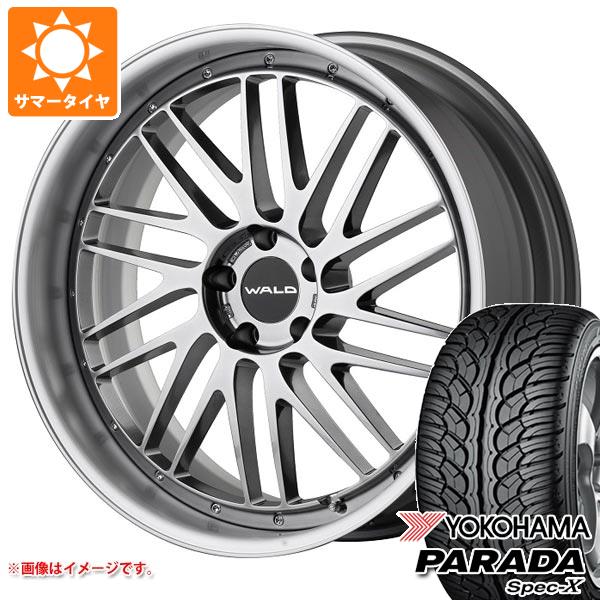 【タイヤ交換対象】サマータイヤ 255/40R20 101V REINF ヨコハマ パラダ スペック-X PA02 ヴァルド トスカ T22-C 9.0-20 タイヤホイール4本セット