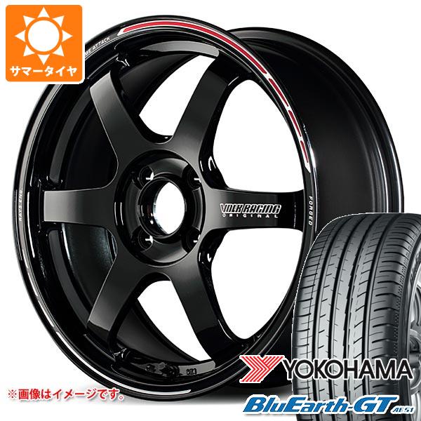 【タイヤ交換対象】サマータイヤ 185/55R15 82V ヨコハマ ブルーアースGT AE51 レイズ ボルクレーシング TE37 ソニック タイムアタックエディション 6.0-15 タイヤホイール4本セット｜タイヤ１番 132,850円