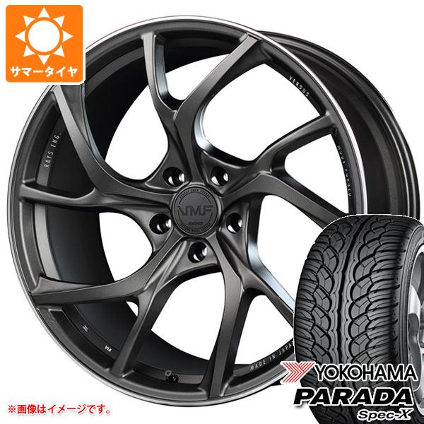 【タイヤ交換対象】サマータイヤ 235/55R20 102V ヨコハマ パラダ スペック-X PA02 レイズ ベルサス VMF C-01 8.5-20 タイヤホイール4本セット