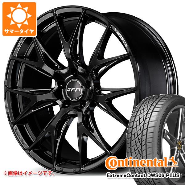 【タイヤ交換対象】サマータイヤ 245/40R20 99Y XL コンチネンタル エクストリームコンタクト DWS06 プラス レイズ ベルサス VV27S 8.5-20 タイヤホイール4本セット