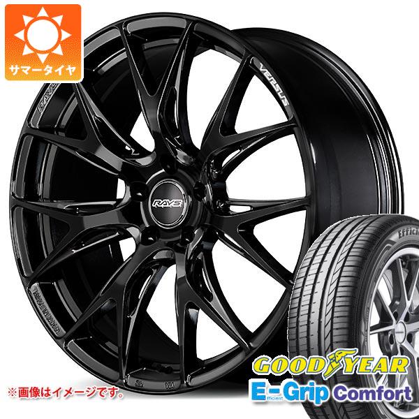 【タイヤ交換対象】サマータイヤ 245/40R20 99W XL グッドイヤー エフィシエントグリップコンフォート レイズ ベルサス VV27S 8.5-20 タイヤホイール4本セット|タイヤ1番