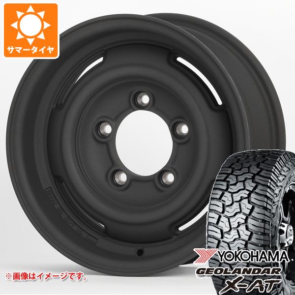 【タイヤ交換対象】スズキ ジムニーノマド JC74W用 サマータイヤ ヨコハマ ジオランダー X-AT G016 LT225/75R16 103/100Q アウトラインホワイトレター アピオ ワイルドボア SR プラス 6.0-16 タイヤホイール4本セット
