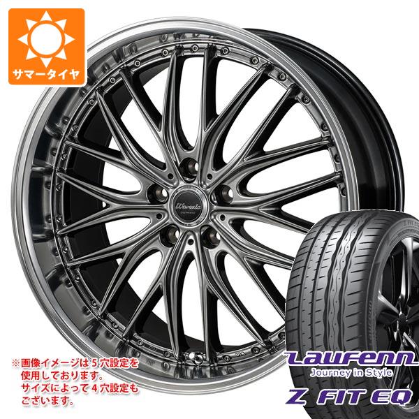 【タイヤ交換対象】サマータイヤ 245/35R20 95Y XL ラウフェン Zフィット EQ LK03 モンツァジャパン ワーウィック ディープランド 8.5-20 タイヤホイール4本セット｜タイヤ１番