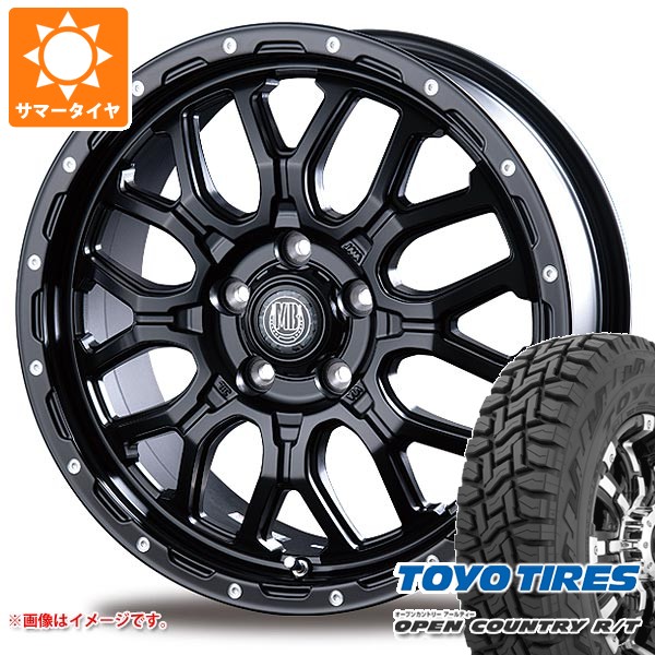 【タイヤ交換対象】マツダ CX-5 KE/KF系用 サマータイヤ トーヨー オープンカントリー R/T 235/70R16 106Q ホワイトレター インターミラノ マッドバーン XR-800M 6.5-16 タイヤホイール4本セット