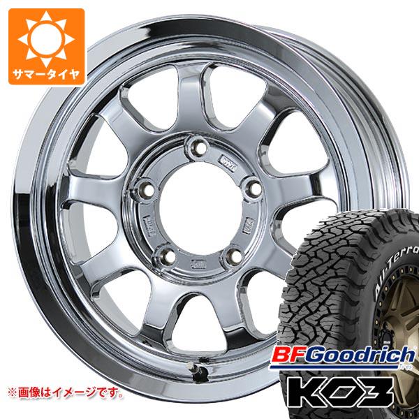 【タイヤ交換対象】5本セット スズキ ジムニー用 2026年製 サマータイヤ BFグッドリッチ オールテレーンT/A KO3 LT175/80R16 92S ホワイトレター ブロウズ ロブ9 5.5-16 タイヤホイール5本セット｜タイヤ１番