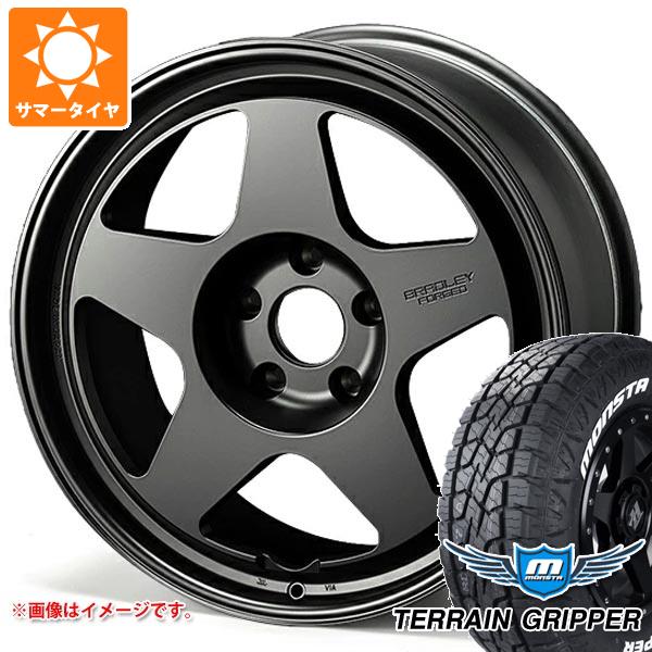 【タイヤ交換対象】メルセデスベンツ W465 Gクラス用 サマータイヤ モンスタ テレーングリッパー LT275/55R20 120/117Q ホワイトレター ブラッドレー フォージド タクミ タイヤホイール4本セット