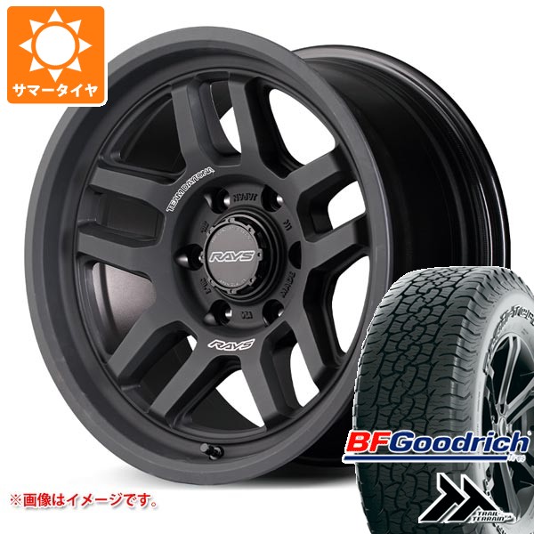 【タイヤ交換対象】サマータイヤ 265/65R17 112T BFグッドリッチ トレールテレーンT/A アウトラインホワイトレター レイズ デイトナ D325 8.0-17 タイヤホイール4本セット 153,250円