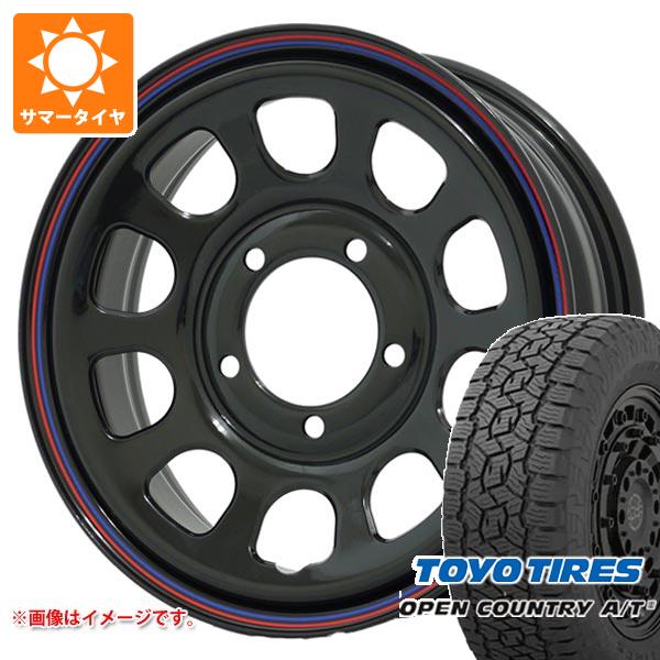 【タイヤ交換対象】スズキ ジムニー JB64W用 サマータイヤ トーヨー オープンカントリー A/T3 215/70R16 100T ブラックレター デイトナズ G2 5.5-16 タイヤホイール4本セット|タイヤ1番
