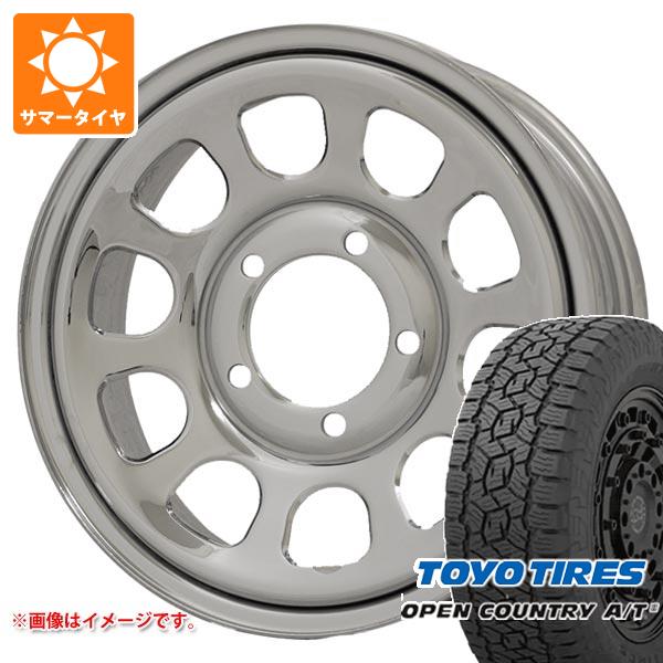 【タイヤ交換対象】5本セット スズキ ジムニー JB64W用 サマータイヤ トーヨー オープンカントリー A/T3 215/70R16 100T ブラックレター デイトナズ G2 5.5-16 タイヤホイール5本セット｜タイヤ１番