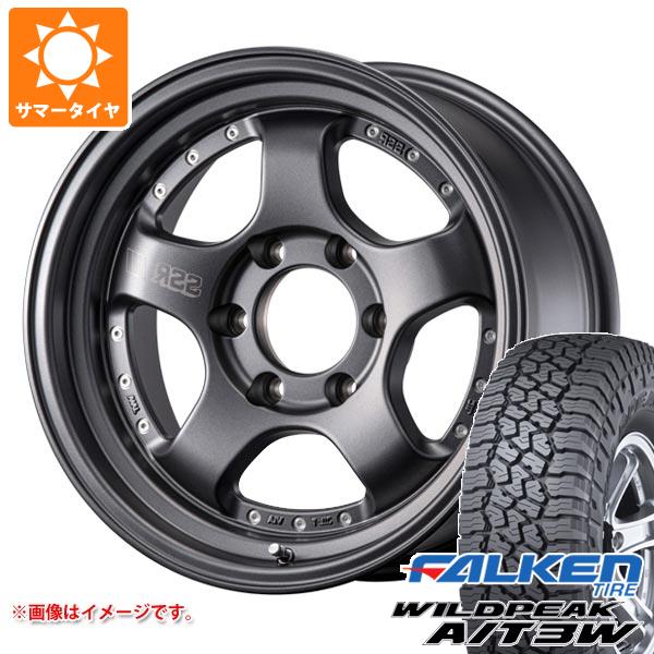 【タイヤ交換対象】トヨタ ランドクルーザー プラド 150系用 サマータイヤ ファルケン ワイルドピーク A/T3W 265/65R17 116S XL SSR ディバイド SP1 トレイル 8.5-17 タイヤホイール4本セット|タイヤ1番
