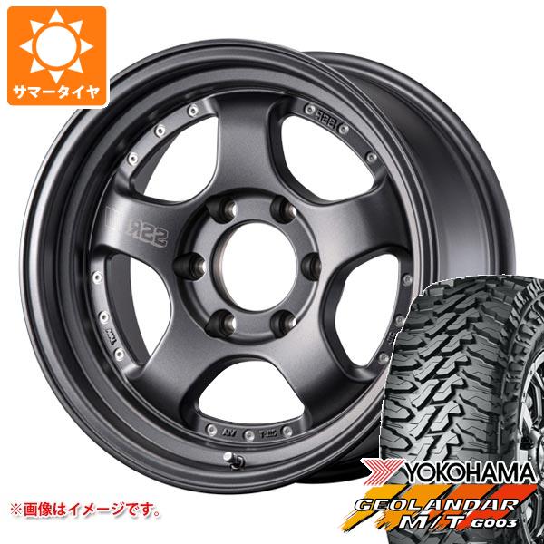 【タイヤ交換対象】トヨタ ハイラックス 120系用 2026年製 サマータイヤ ヨコハマ ジオランダー M/T G003 LT265/70R17 121/118Q SSR ディバイド SP1 トレイル 8.5-17 タイヤホイール4本セット|タイヤ1番