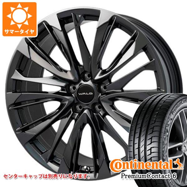 【タイヤ交換対象】トヨタ 40系アルファード用 サマータイヤ コンチネンタル プレミアムコンタクト6 245/40R21 100Y XL ヴァルド ジェニュインライン FS001 9.0-21 タイヤホイール4本セット