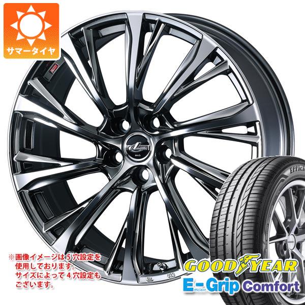 【タイヤ交換対象】サマータイヤ 245/35R20 95W XL グッドイヤー エフィシエントグリップコンフォート レオニス JG 8.5-20 タイヤホイール4本セット