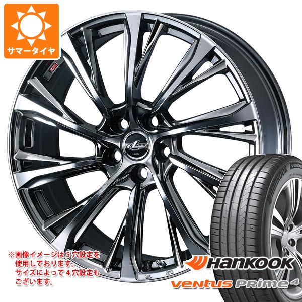【タイヤ交換対象】サマータイヤ 215/65R16 102H XL ハンコック ベンタス プライム4 K135 K135A レオニス JG 6.5-16 タイヤホイール4本セット
