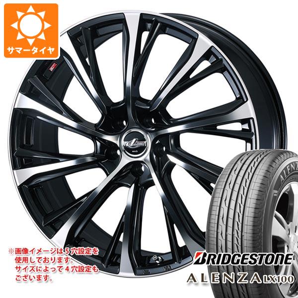 正規品 【タイヤ交換対象】レクサス RX A10/H10系用 サマータイヤ ブリヂストン アレンザ LX100 235/65R18 106S レオニス JG 7.5-18 タイヤホイール4本セット｜タイヤ１番