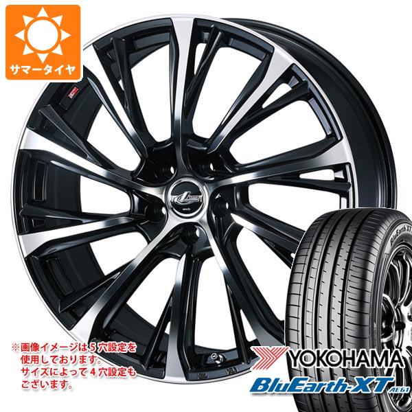 【タイヤ交換対象】サマータイヤ 215/55R17 94V ヨコハマ ブルーアースXT AE61 レオニス JG 7.0-17 タイヤホイール4本セット|タイヤ1番