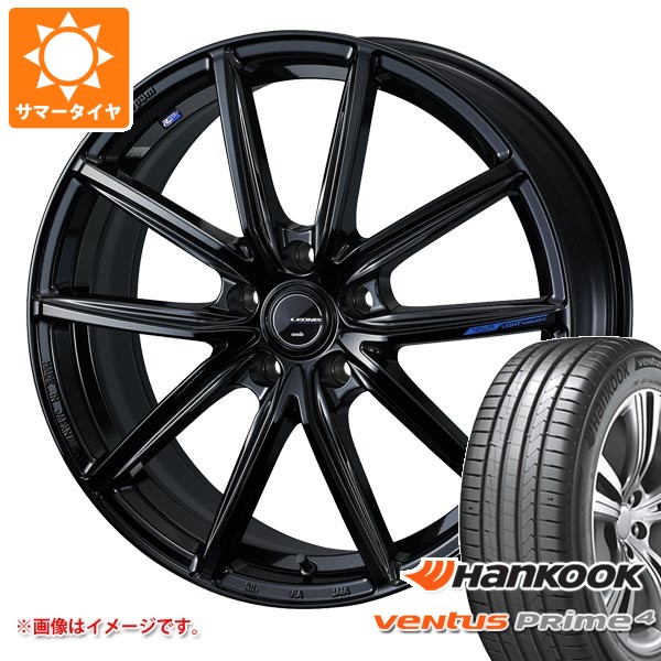 【タイヤ交換対象】サマータイヤ 215/45R17 91W XL ハンコック ベンタス プライム4 K135 レオニス ナヴィア 08 7.0-17 タイヤホイール4本セット