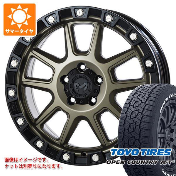 【タイヤ交換対象】5本セット ジープ ラングラー JK/JL系用 2026年製 サマータイヤ トーヨー オープンカントリー A/T3 265/65R18 114H ホワイトレター MKW M205 タイヤホイール5本セット｜タイヤ１番
