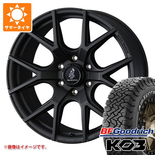 【タイヤ交換対象】トヨタ ランドクルーザー300用 サマータイヤ BFグッドリッチ オールテレーンT/A KO3 LT265/65R18 117/114S ホワイトレター マッドヴァンス SD 9.0-18 タイヤホイール4本セット|タイヤ1番