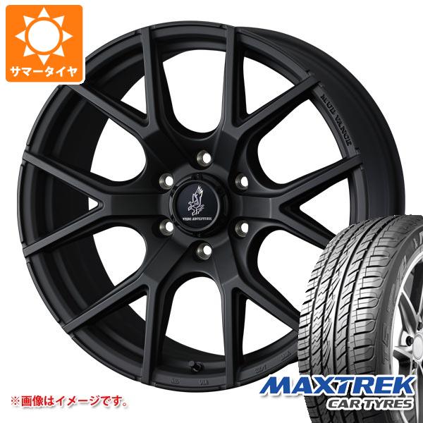 【タイヤ交換対象】トヨタ ランドクルーザー300用 サマータイヤ マックストレック フォルティス T5 275/55R20 117V XL マッドヴァンス SD 9.0-20 タイヤホイール4本セット