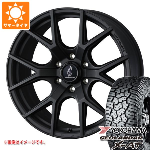 【タイヤ交換対象】トヨタ ランドクルーザー300用 サマータイヤ ヨコハマ ジオランダー X-AT G016 275/55R20 117T XL ブラックレター マッドヴァンス SD 9.0-20 タイヤホイール4本セット|タイヤ1番