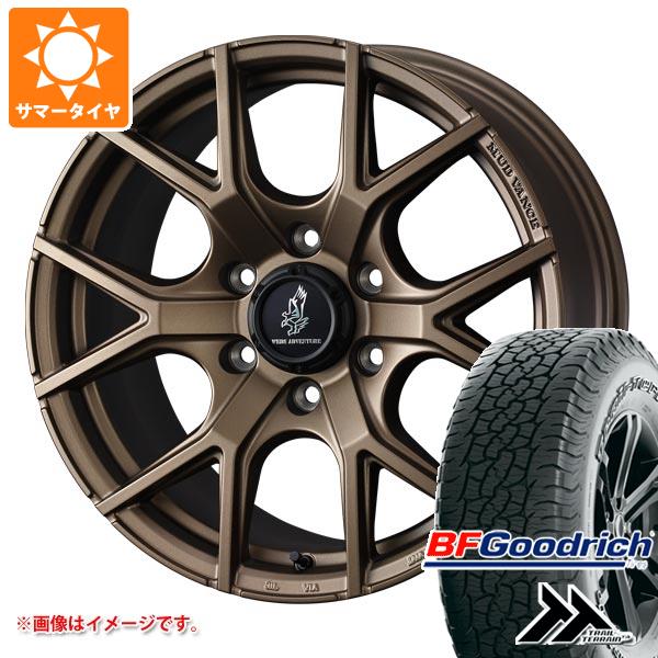【タイヤ交換対象】トヨタ ランドクルーザー300用 サマータイヤ BFグッドリッチ トレールテレーンT/A 265/65R18 114T アウトラインホワイトレター マッドヴァンス SD 9.0-18 タイヤホイール4本セット|タイヤ1番