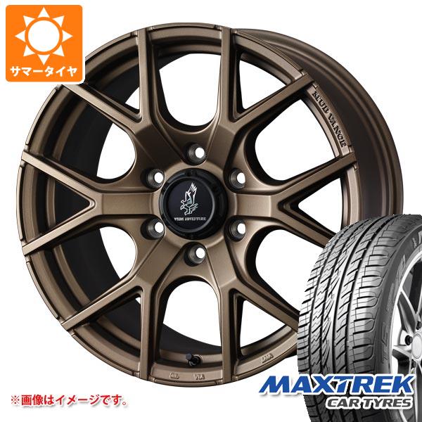【タイヤ交換対象】トヨタ ランドクルーザー300用 サマータイヤ マックストレック フォルティス T5 275/55R20 117V XL マッドヴァンス SD 9.0-20 タイヤホイール4本セット｜タイヤ１番