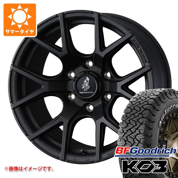 【タイヤ交換対象】5本セット トヨタ FJクルーザー 10系用 2026年製 サマータイヤ BFグッドリッチ オールテレーンT/A KO3 LT285/70R17 121/118S ホワイトレター マッドヴァンス SD 8.0-17 タイヤホイール5本セット｜タイヤ１番