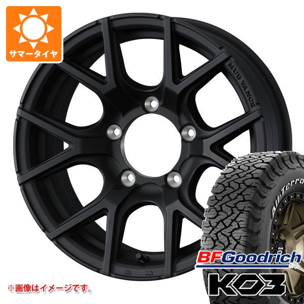 【タイヤ交換対象】5本セット スズキ ジムニーノマド JC74W用 サマータイヤ BFグッドリッチ オールテレーンT/A KO3 LT215/70R16 100/97S ホワイトレター マッドヴァンス SD 6.0-16 タイヤホイール5本セット