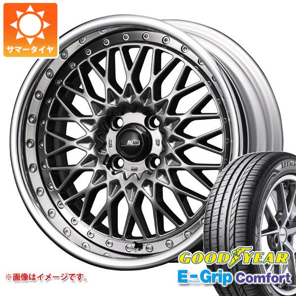 【タイヤ交換対象】サマータイヤ 165/45R16 74V XL グッドイヤー エフィシエントグリップコンフォート SSR プロフェッサー メッシュ 5.5-16 タイヤホイール4本セット
