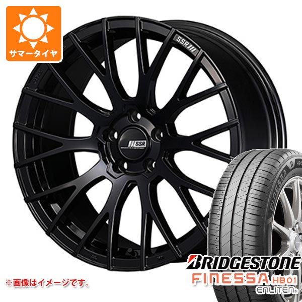 【タイヤ交換対象】サマータイヤ 225/50R18 95V ブリヂストン フィネッサ HB01 SSR ライナー M10 モノブロック 7.5-18 タイヤホイール4本セット｜タイヤ１番
