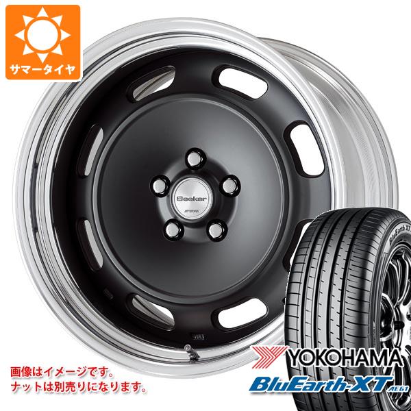 【タイヤ交換対象】サマータイヤ 215/55R18 99V XL ヨコハマ ブルーアースXT AE61 ワーク シーカー DT 7.5-18 タイヤホイール4本セット｜タイヤ１番