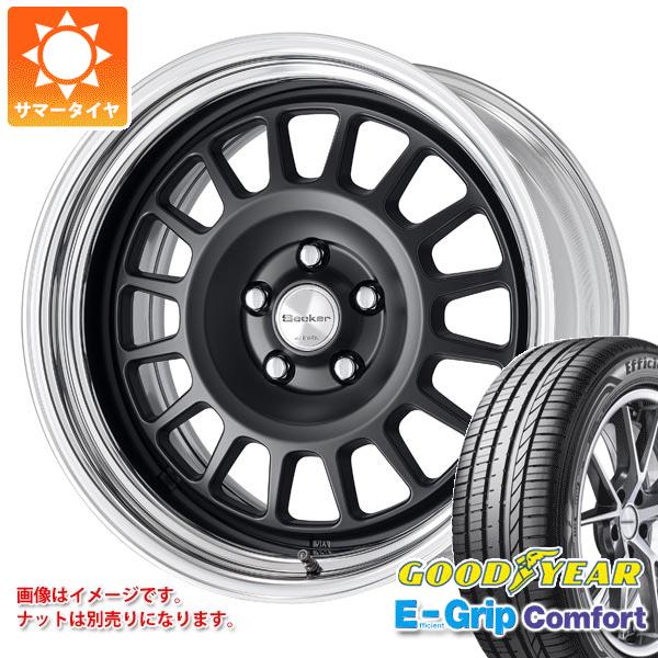 【タイヤ交換対象】サマータイヤ 215/45R18 93W XL グッドイヤー エフィシエントグリップコンフォート ワーク シーカー FD 7.5-18 タイヤホイール4本セット｜タイヤ１番 144,050円