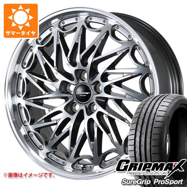 【タイヤ交換対象】トヨタ クラウン セダン 30系用 サマータイヤ グリップマックス シュアグリップ プロスポーツ 245/40ZR21 100Y XL ドルフレン エクスクルーシブ TLM-02 8.5-21 タイヤホイール4本セット