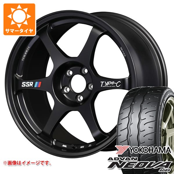 【タイヤ交換対象】ホンダ シビック タイプR FL5用 サマータイヤ ヨコハマ アドバン ネオバ AD09 265/35R18 97W XL SSR タイプC フォージド 9.5-18 タイヤホイール4本セット 237,100円