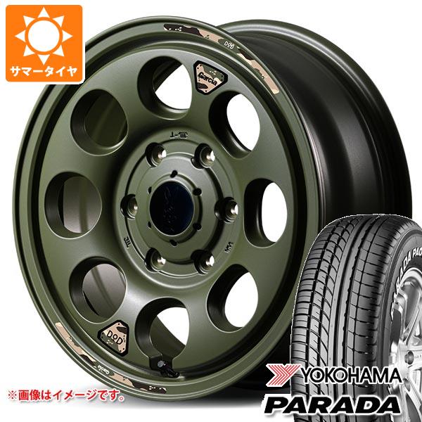 【タイヤ交換対象】トヨタ ハイエース 200系用 2026年製 サマータイヤ ヨコハマ パラダ PA03 215/65R16C 109/107S ホワイトレター ウシャリン 6.5-16 タイヤホイール4本セット