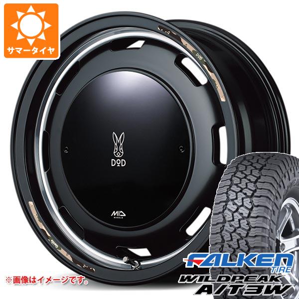 【タイヤ交換対象】5本セット スズキ ジムニーシエラ JB74W用 サマータイヤ ファルケン ワイルドピーク A/T3W LT225/75R16 115/112Q ウシャリントバリ 6.0-16 タイヤホイール5本セット｜タイヤ１番