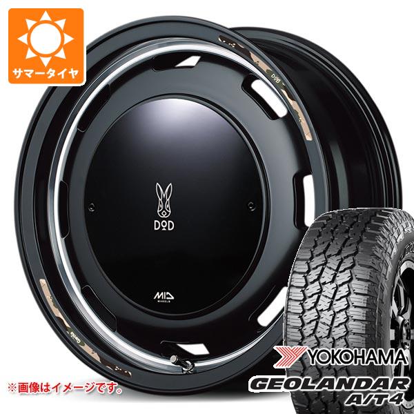 【タイヤ交換対象】5本セット スズキ ジムニーノマド JC74W用 2026年製 サマータイヤ ヨコハマ ジオランダー A/T4 G018 235/70R16 106T アウトラインホワイトレター ウシャリントバリ 6.0-16 タイヤホイール5本セット｜タイヤ１番
