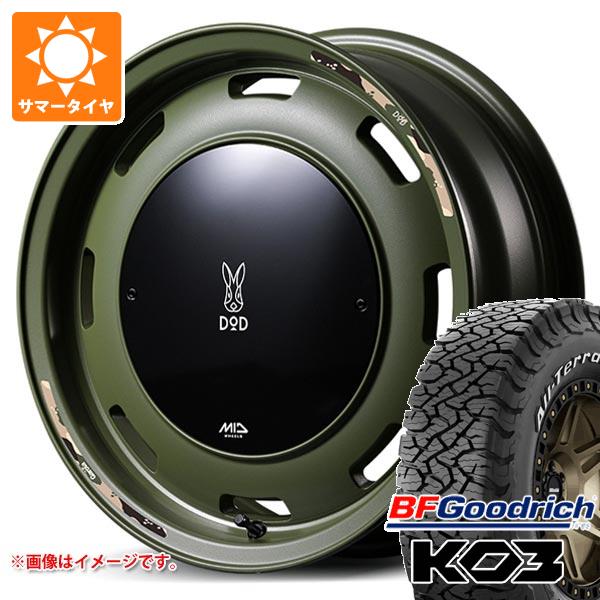 【タイヤ交換対象】スズキ ジムニーノマド JC74W用 2026年製 サマータイヤ BFグッドリッチ オールテレーンT/A KO3 LT215/70R16 100/97S ホワイトレター ウシャリントバリ 6.0-16 タイヤホイール4本セット