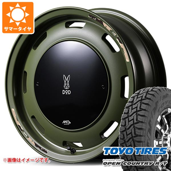 【タイヤ交換対象】5本セット スズキ ジムニーシエラ JB74W用 サマータイヤ トーヨー オープンカントリー R/T 235/70R16 106Q ホワイトレター ウシャリントバリ 6.0-16 タイヤホイール5本セット
