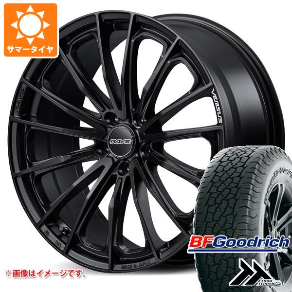 【タイヤ交換対象】トヨタ 40系アルファード用 サマータイヤ BFグッドリッチ トレールテレーンT/A 225/60R18 100H ブラックレター レイズ ベルサス ヴォウジェ SE 7.0-18 タイヤホイール4本セット