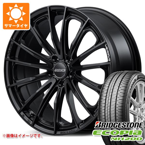 【タイヤ交換対象】サマータイヤ 215/55R17 94V ブリヂストン エコピア NH200 レイズ ベルサス ヴォウジェ SE 7.0-17 タイヤホイール4本セット|タイヤ1番