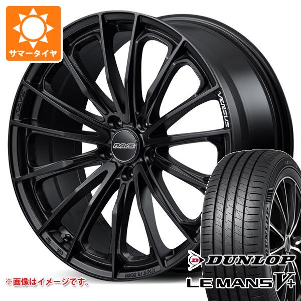 【タイヤ交換対象】サマータイヤ 215/45R18 93W XL ダンロップ ルマン5 LM5+ レイズ ベルサス ヴォウジェ SE 7.0-18 タイヤホイール4本セット