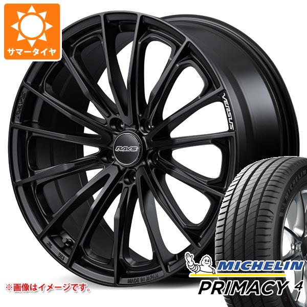 【タイヤ交換対象】トヨタ 40系アルファード用 サマータイヤ ミシュラン プライマシー4 225/65R17 102H レイズ ベルサス ヴォウジェ SE 7.0-17 タイヤホイール4本セット 124,600円